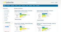 Desktop Screenshot of gabarite.com.br